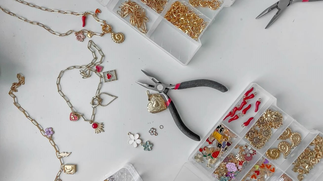 Handmade jewelry process